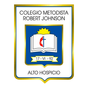 Logo Colegio Metodista Robert Johnson, Alto Hospicio
